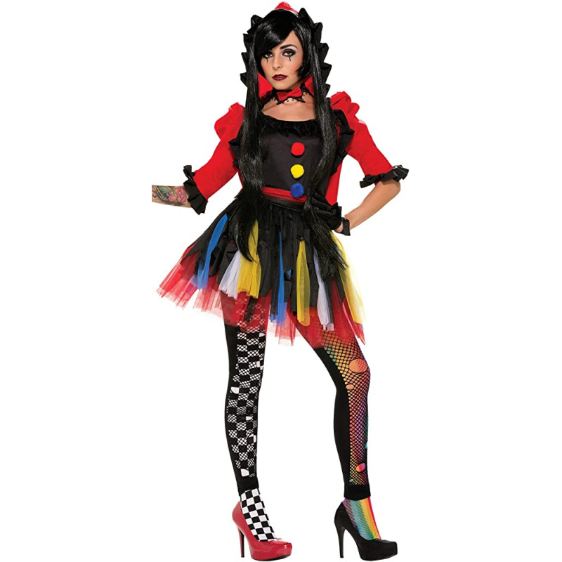 Twisted Clowness Adult Costume