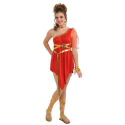 Ruby Red Goddess Adult Costume