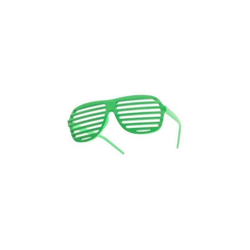 Green Shutter Glasses