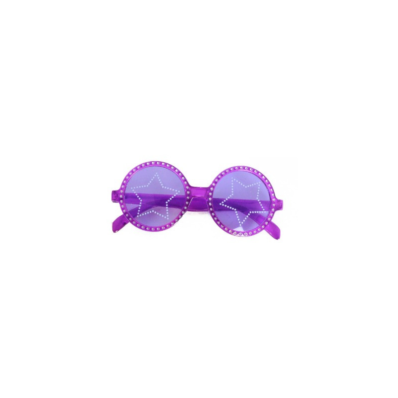 Purple Popstar Glasses