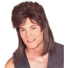 Brown Mullet Wig