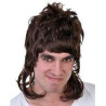 Dazza Mullet Brown Wig