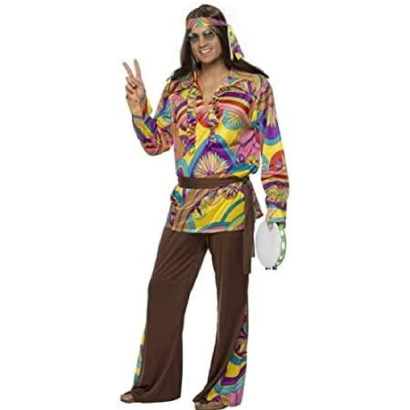 Psychedelic Hippie Male Costume