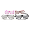 Pink Sparkle Shutter Glasses