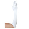 Long White Gloves