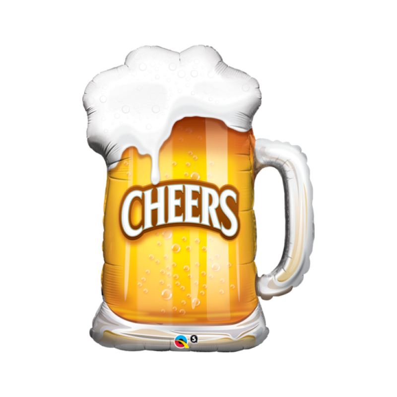 Qualatex Foil Shape Beer Mug