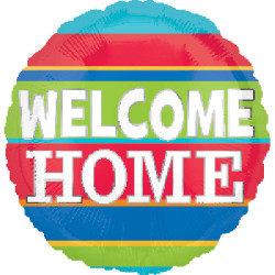 Welcome Home Colorful Stripes Foil 45cm