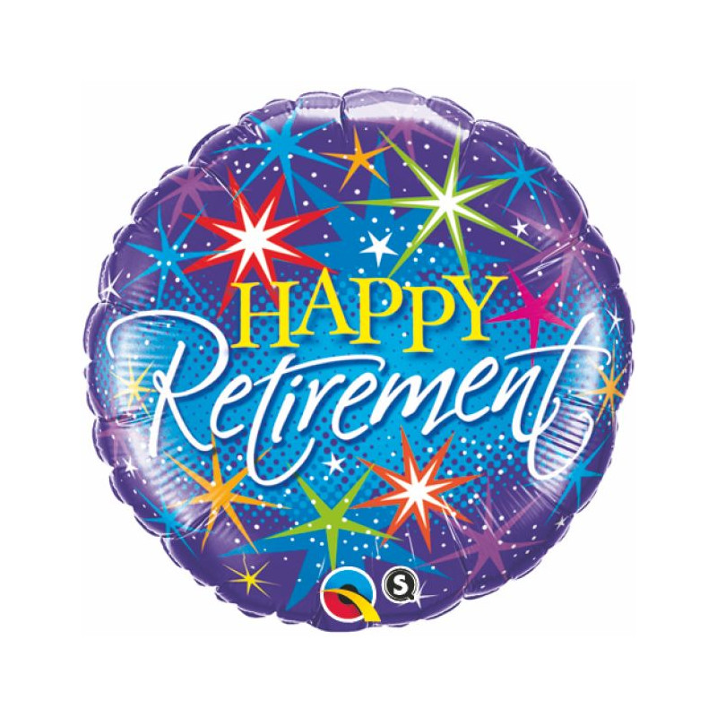 Happy Retirement Foil 45cm