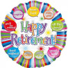 Happy Retirement Foil 45cm