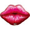 Big Red Kissey Lips Qualatex Foil Shape