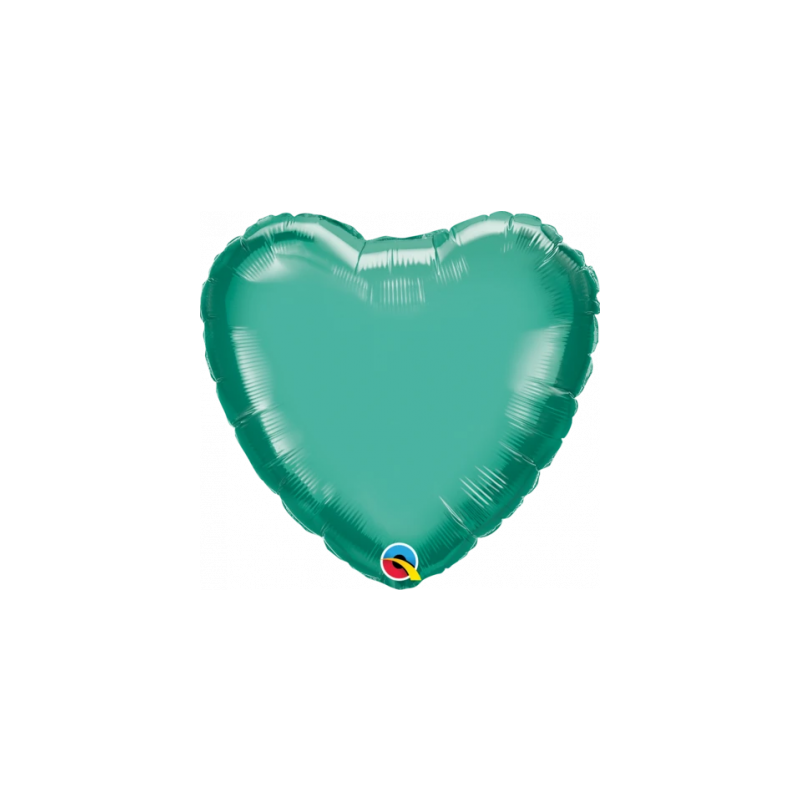 Chrome Green Heart Foil 45cm