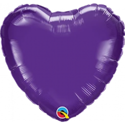 Quartz Purple Heart Foil 45cm