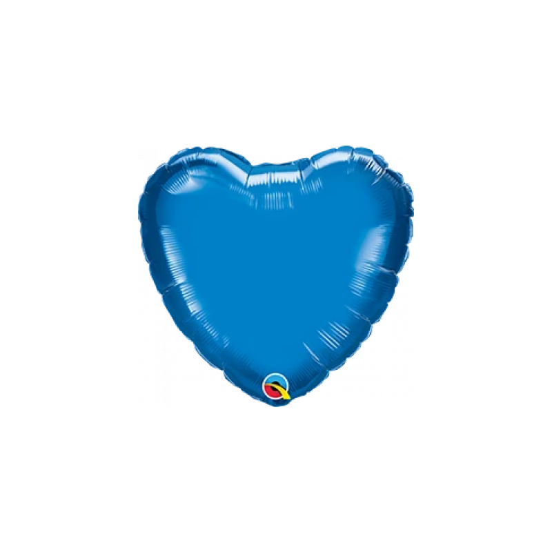 Sapphire Blue Heart Foil 45cm