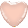 Rose Gold Heart Foil 45cm