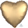 Satin Luxe Gold Heart Foil 45cm