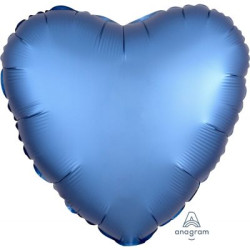 Satin Luxe Azure Heart Foil...