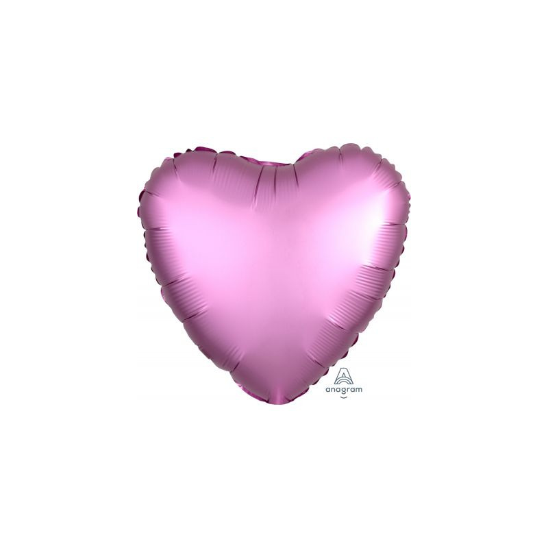 Satin Luxe Flamigno Heart Foil 45cm