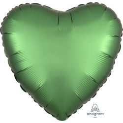 Satin Luxe Emerald Heart...