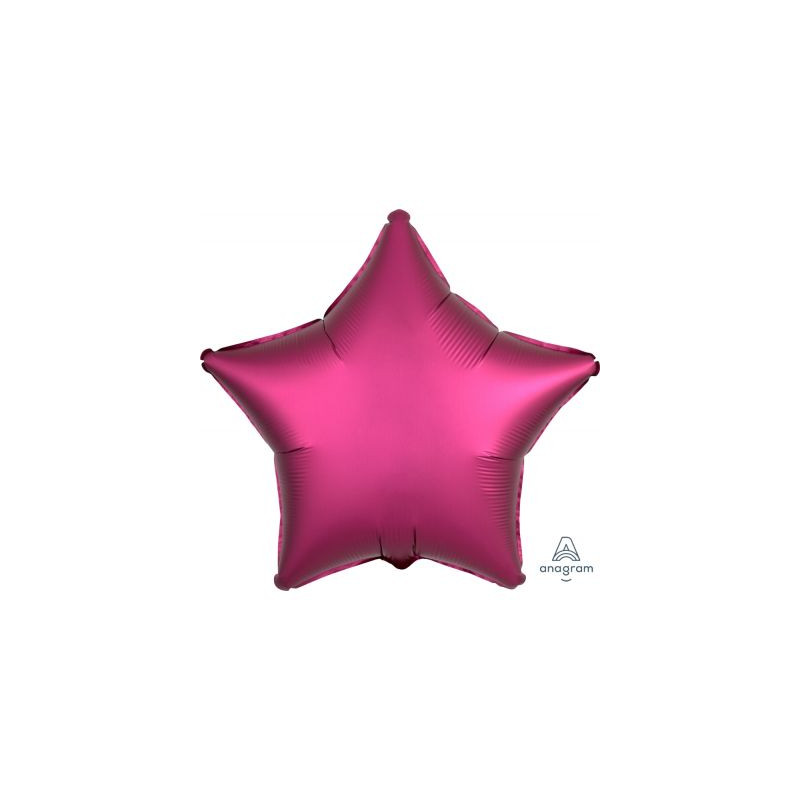 Satin Luxe Pomegranate Star Foil 45cm