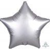 Satin Luxe Platinum Star Foil 45cm