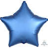 Satin Luxe Azure Star Foil 45cm