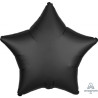 Satin Luxe Onyx Black Star Foil 45cm