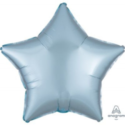 Satin Luxe Pastel Blue Star...