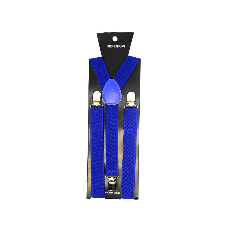 Dark Blue Suspenders