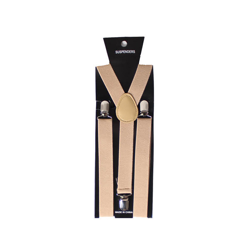 Tan Suspenders