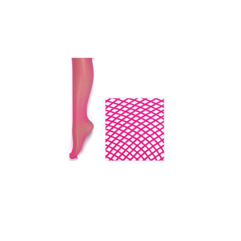 Hot Pink Fishnet Pantyhose