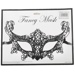 Lace Art Black Mask