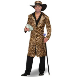 Leopard Coat Adult Costume