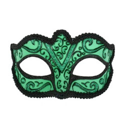 Green Capri Eye Mask