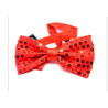 Sequin Red Bowtie