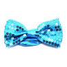 Sequin Light Blue Bowtie