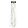 White Beaded Necklace 3pk