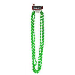 Green Beaded Necklace 3pk