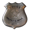 Mini Police Badge