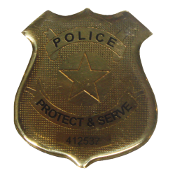 Mini Police Badge