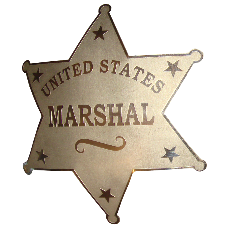 Grey Marshall Badge