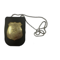 Police Badge on Chain