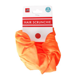 Orange Fluro Hair Scrunchie...