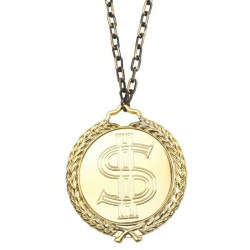 Jumbo Dollar Necklace