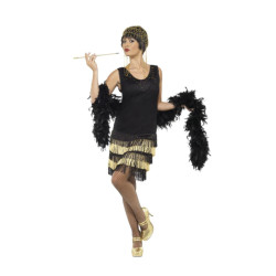 Fringed Flapper Dress Adult...