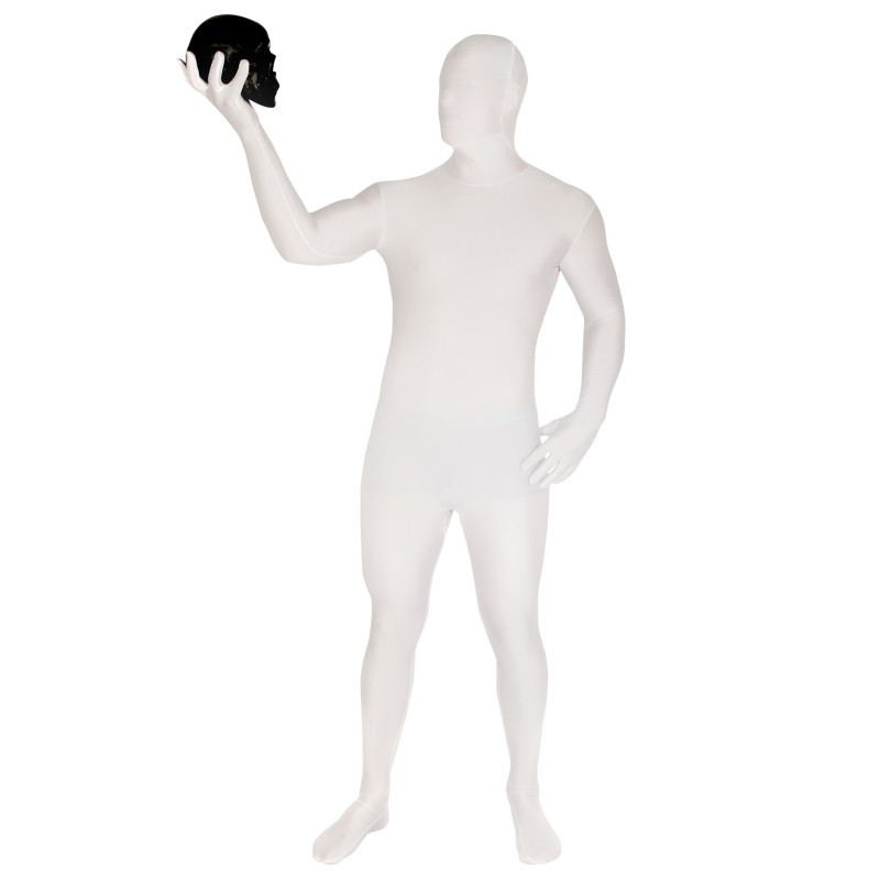White Morphsuit Adult Costume
