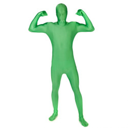 Green Morphsuit Adult Costume