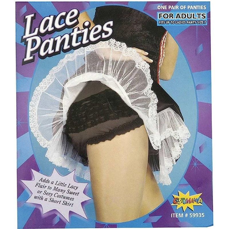 Lace Panties Black