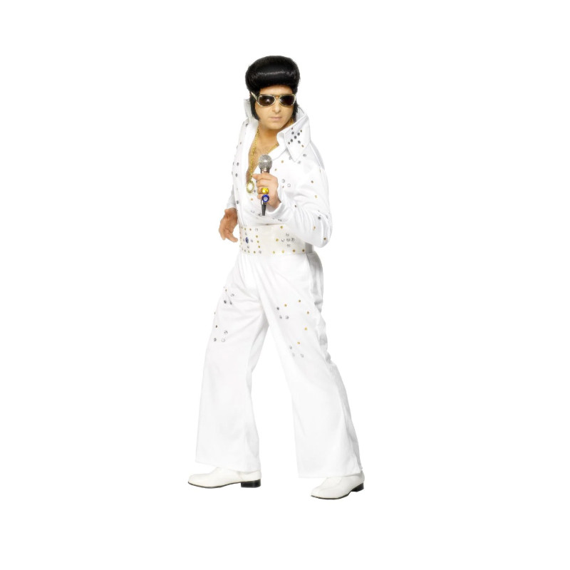 Elvis Studded Jumpsuit Adult Costume