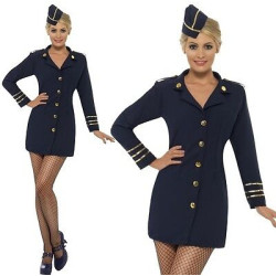 Flight Attendant Adult Costume