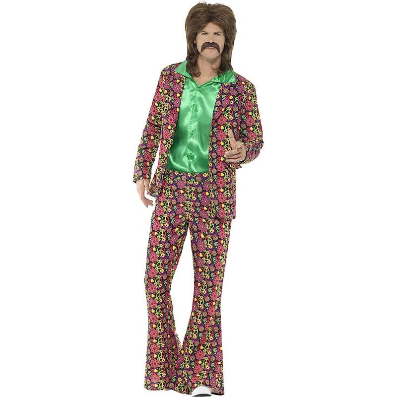 60's Psychedelic CND Suit Costume